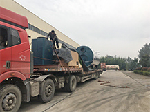 天津方特3臺燃?xì)庹婵諢崴仩t發(fā)貨